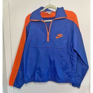 Vintage Early 1970s/80s NIKE Orange swoosh Nylon Windbreaker